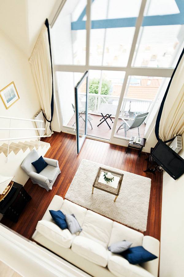 Ferienwohnung für 4 Personen, mit Balkon und Sauna
