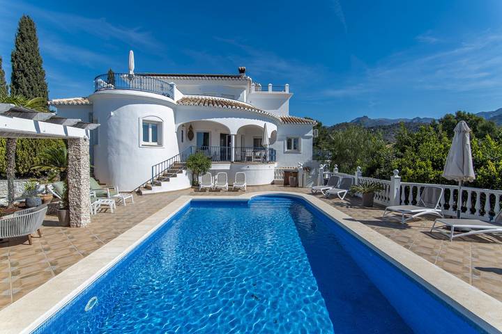 Chalet para 10 personas con jardín in Frigiliana, Costa del Sol