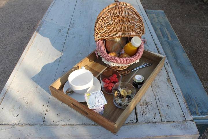 Casa rural para 8 personas, con jardín además de vistas y vistas al lago, Se admiten mascotas en San Martín de Valdeiglesias - 2
