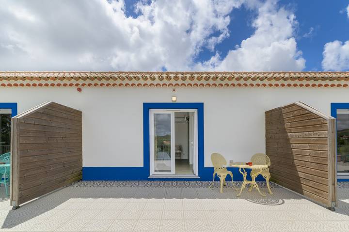 Room 'Monte Do Sol 3' with Mountain View, Wi-Fi and Air Conditioning in São Luís, Costa Alentejana