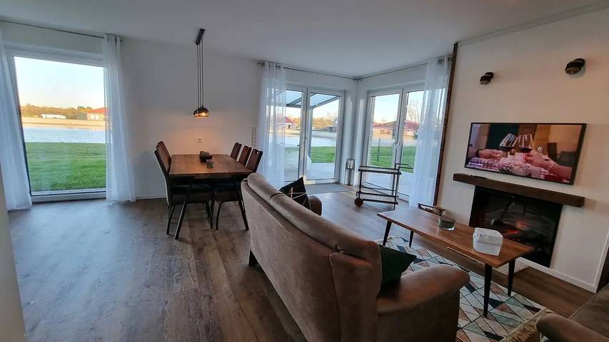 Ferienhaus mit Meerblick für 7 Personen, mit Garten und Pool sowie Terrasse in Niedersachsen - 3