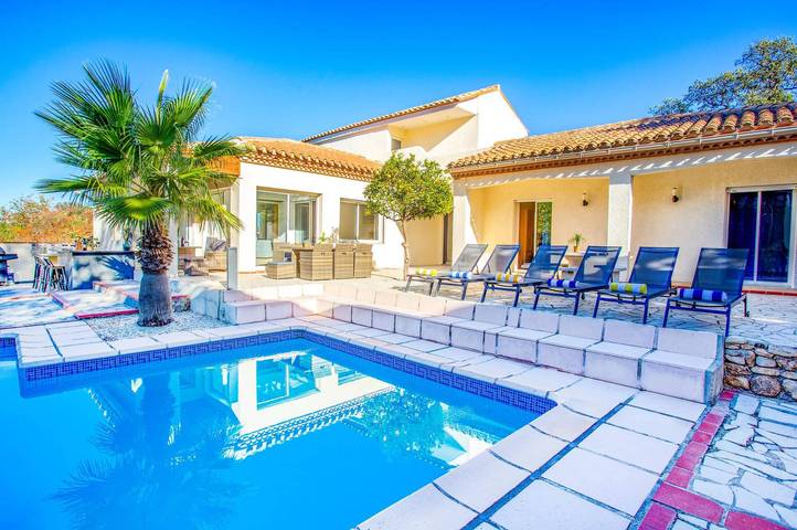 Location de vacances pour 10 personnes, avec jardin à Laroque-des-Albères - 3