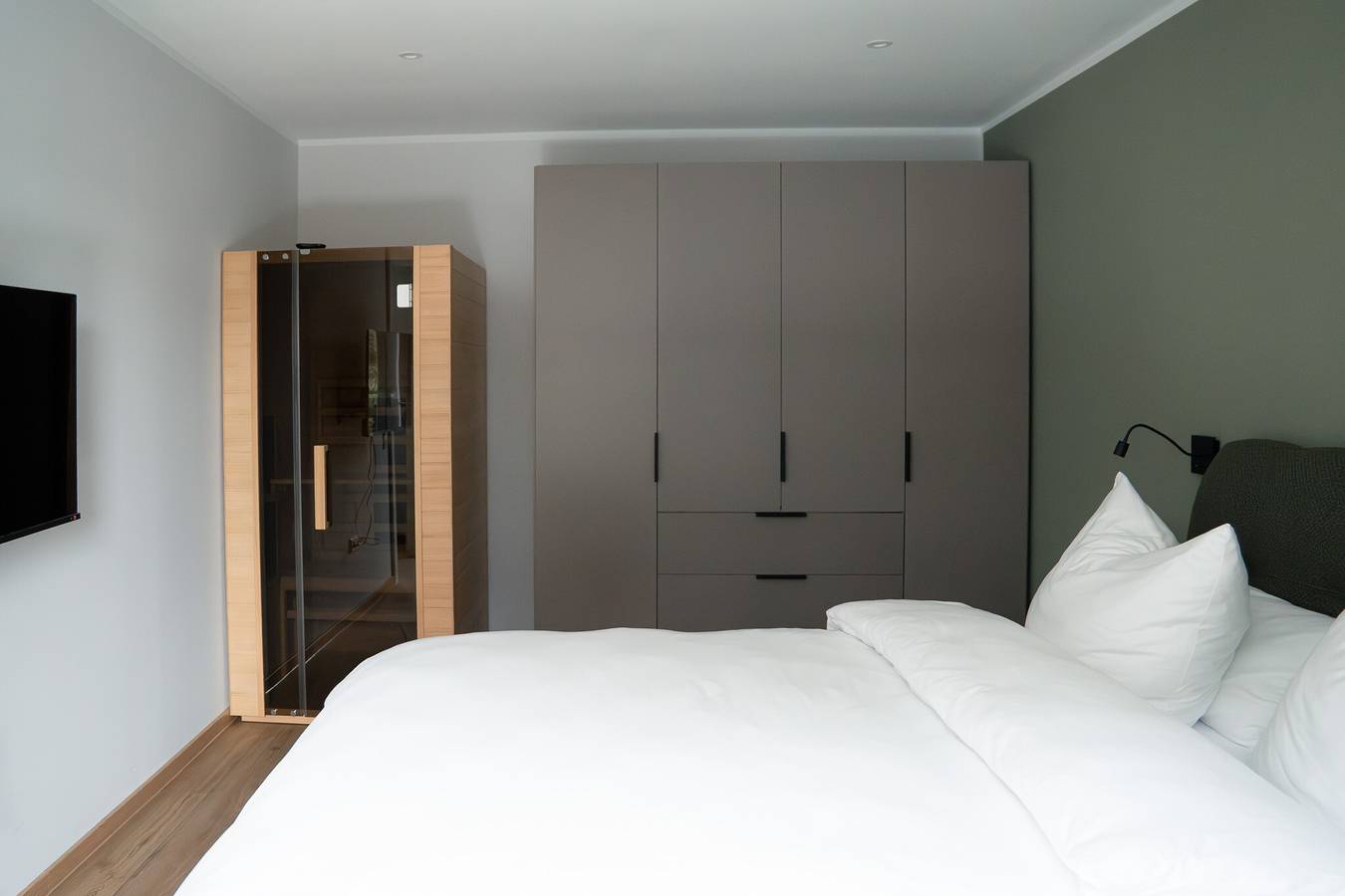 Appartement entier, Appartement neuf Nordlicht à Dangast avec cabine infrarouge, terrasse et bureau près de la plage in Dangast Strand, Varel