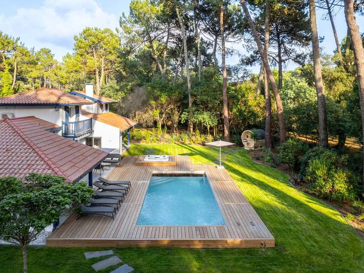 Ferienhaus für 8 Personen, mit Garten und Balkon sowie Whirlpool und Sauna in Hossegor - 2