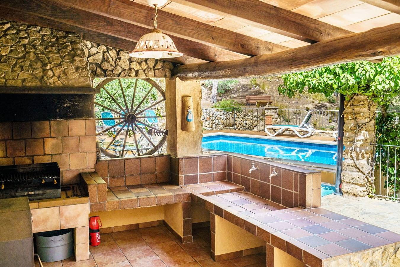 Maison de vacances « Can Miquel De Sa Teia » avec vue montagne, piscine privée et Wi-Fi in Andratx, Majorque de l'Ouest
