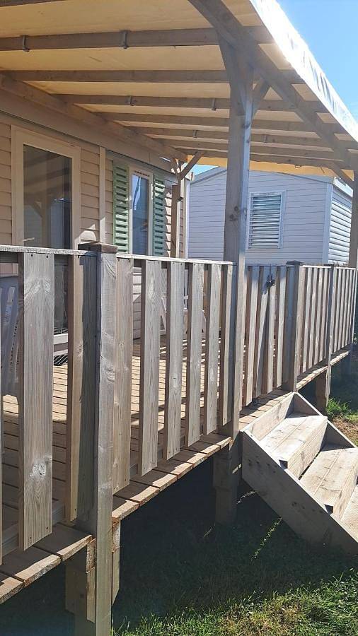 Camping pour 5 personnes, avec terrasse et vue à Le Portel