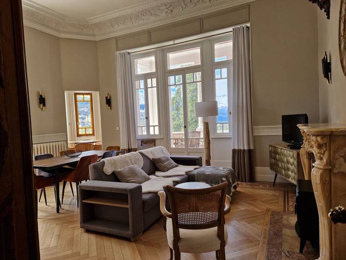 Gîte pour 8 personnes, avec piscine et sauna ainsi que jacuzzi et balcon à Jausiers - 3