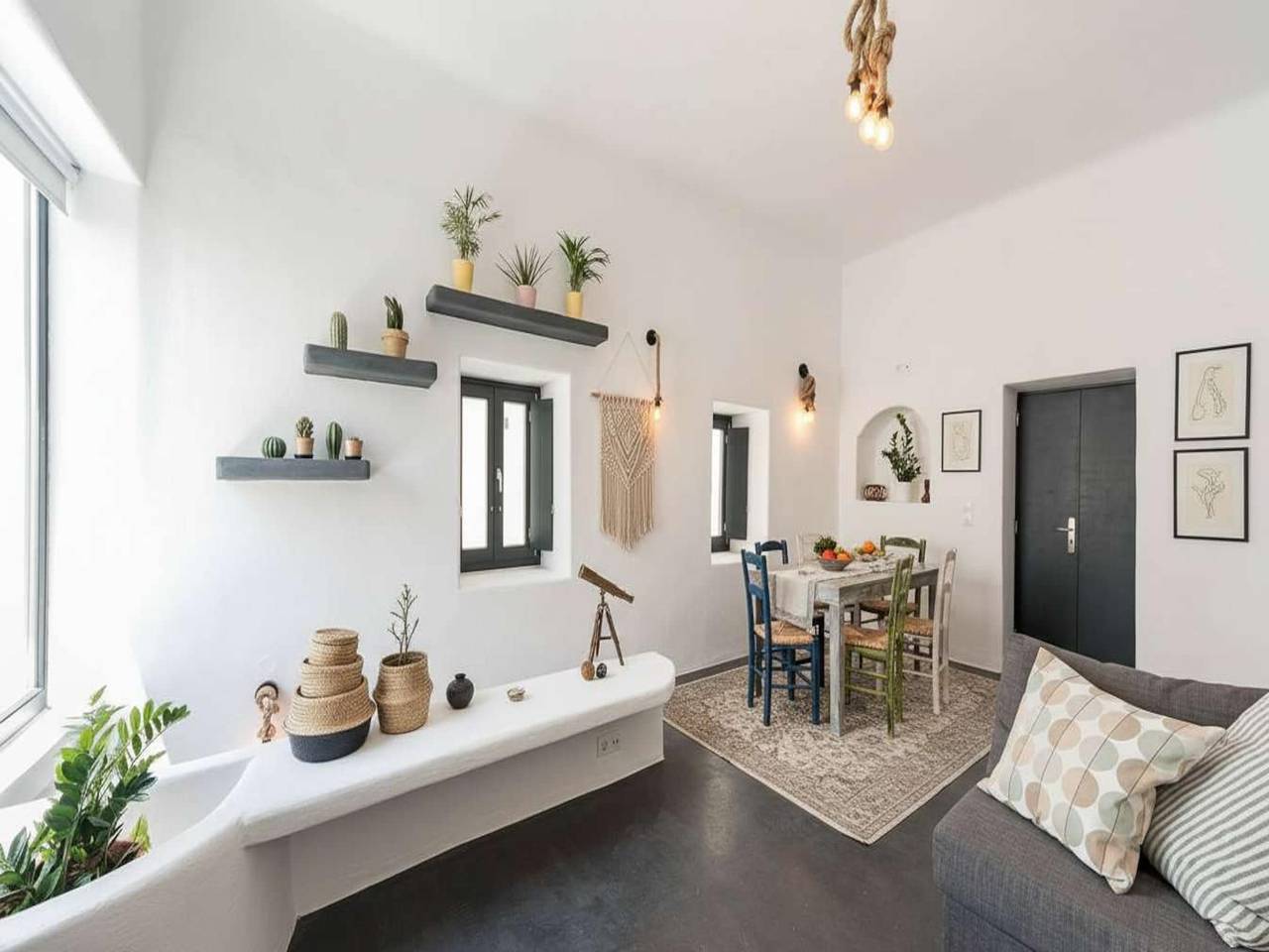 Apartamento De Vacaciones para 6 Personas en Emporio, Santorini