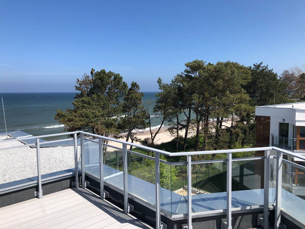 Cały apartament, Appartement in Gąski mit Terrasse in Gąski, Powiat koszaliński