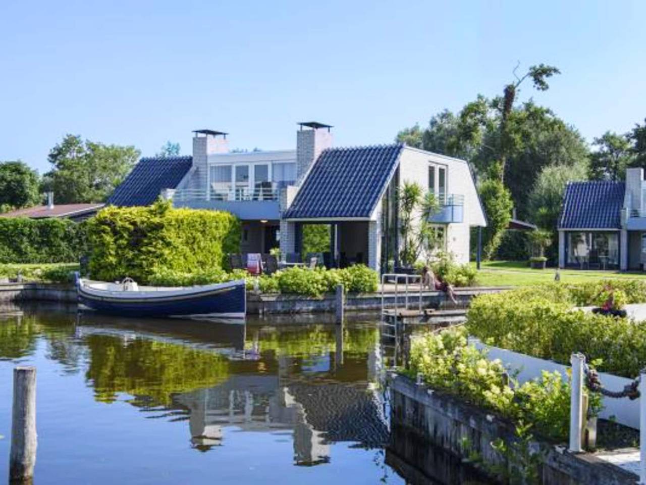 Panoramavilla im Gebiet der Loosdrechter Seen in Boomhoek, Loosdrecht