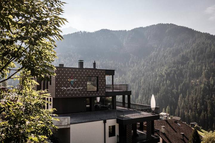 Ośrodek wypoczynkowy dla 3 osób, z jacuzzi i balkon oraz sauna w Dolomity