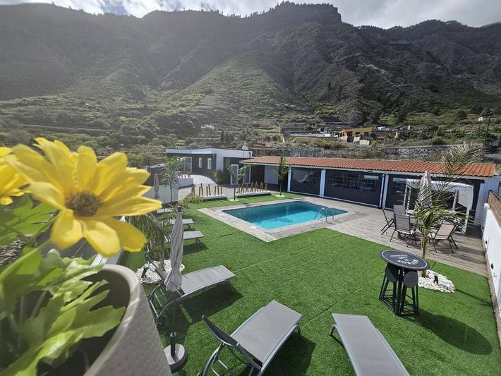 Casa rural para 6 personas, con vistas y jardín además de piscina y terraza en Güímar - 2