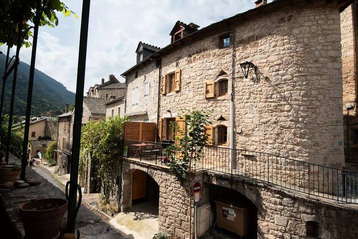 Gîte pour 5 personnes, avec Terrasse à Sainte-Enimie
