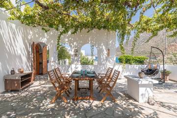 Ferienwohnung für 3 Personen, mit Balkon und Ausblick sowie Garten in Bali (Kreta)