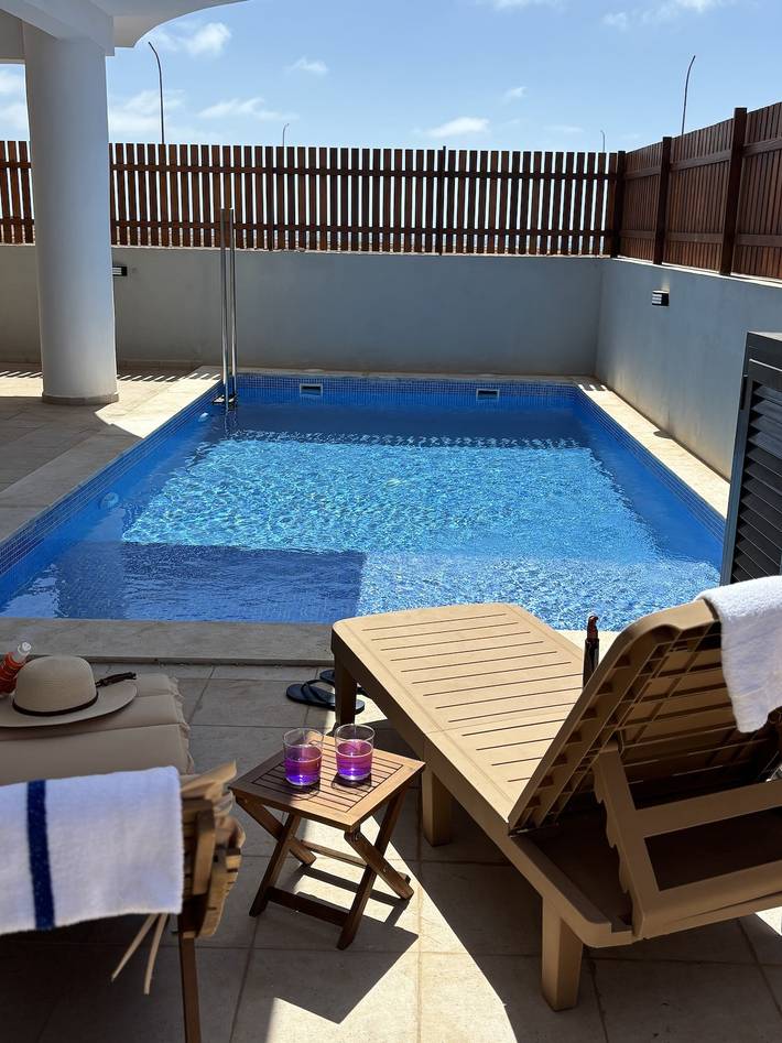 Vakantiewoning voor 3 personen, with uitzicht op zee and balkon/terras as well as uitzicht in Afrika