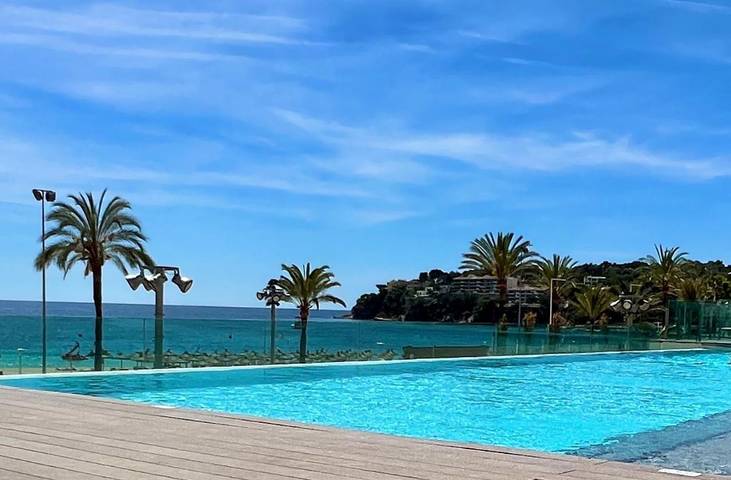 Location de vacances pour 4 personnes, avec balcon à Magaluf
