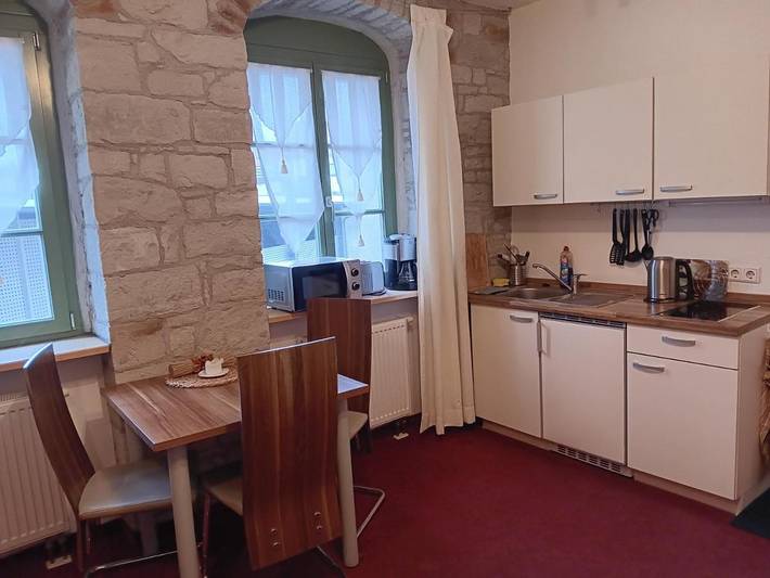 Ferienwohnung für 2 Personen, mit Terrasse und Garten in Bernburg - 3