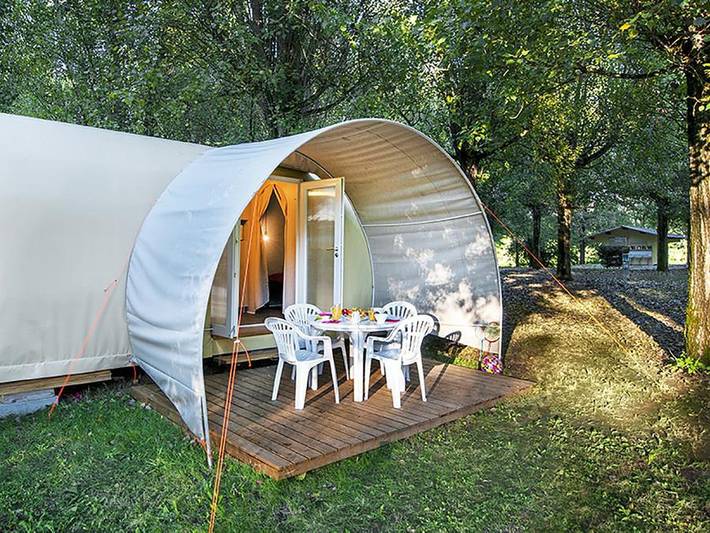 Tente pour 4 personnes, avec bassin pour enfant en Vendée - 2