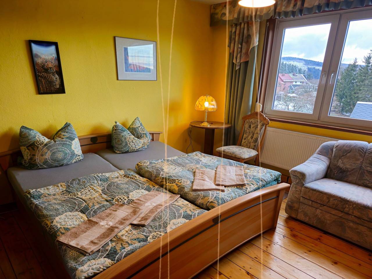 Geheel appartement, Landhaus Schneekopf in Gehlberg, Rennsteig (weg)