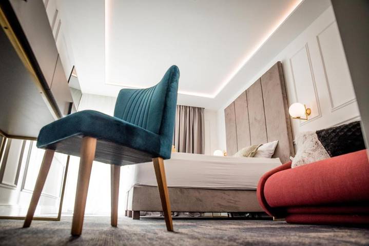 Hôtel pour 2 personnes, avec terrasse ainsi que sauna et jacuzzi