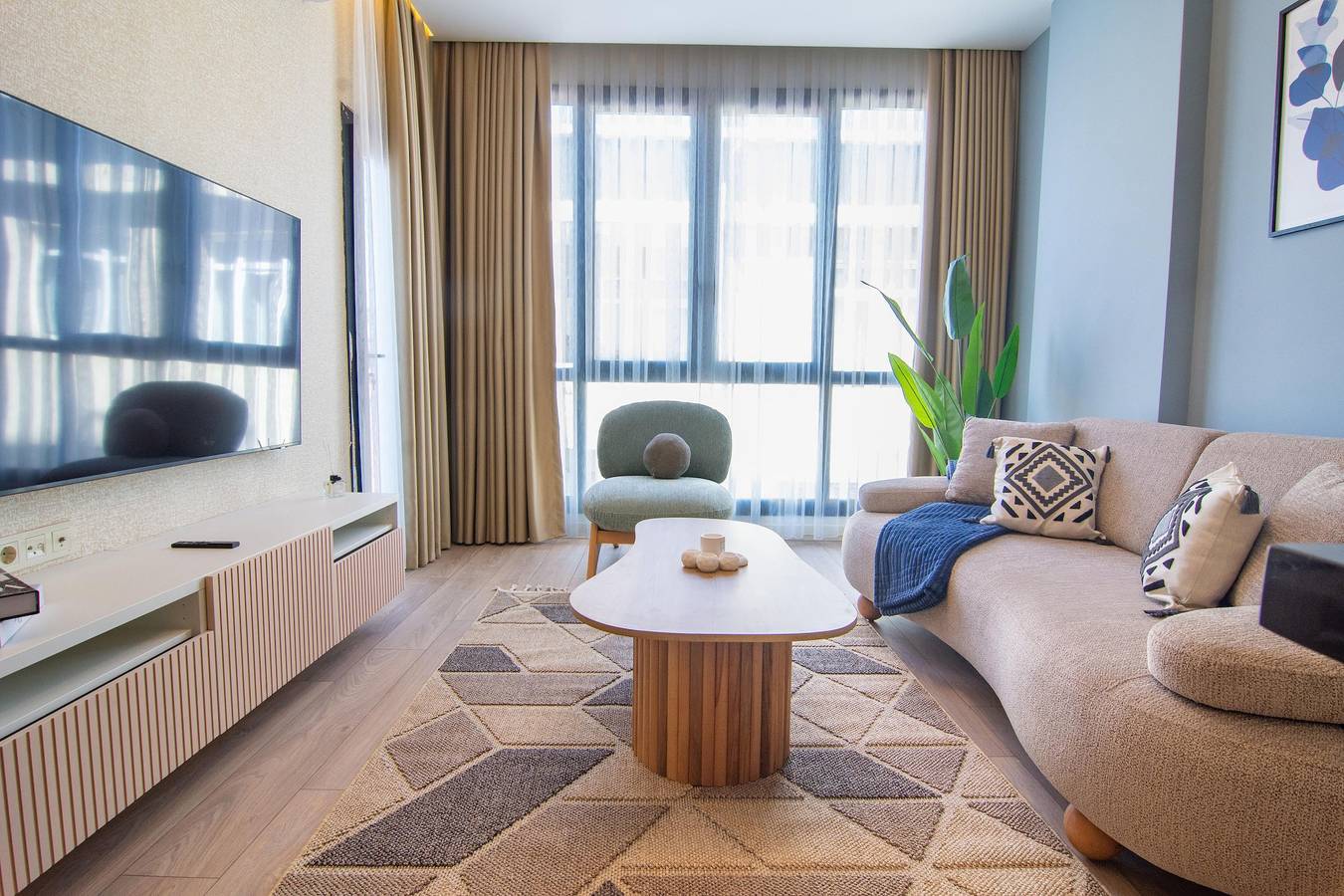 Entire apartment, Str 1+1 Taksim Palas 41 in Şişli, Feriköy Mahallesi