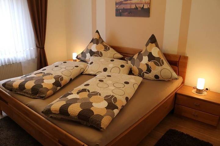 Gîte pour 2 personnes, avec jardin et balcon