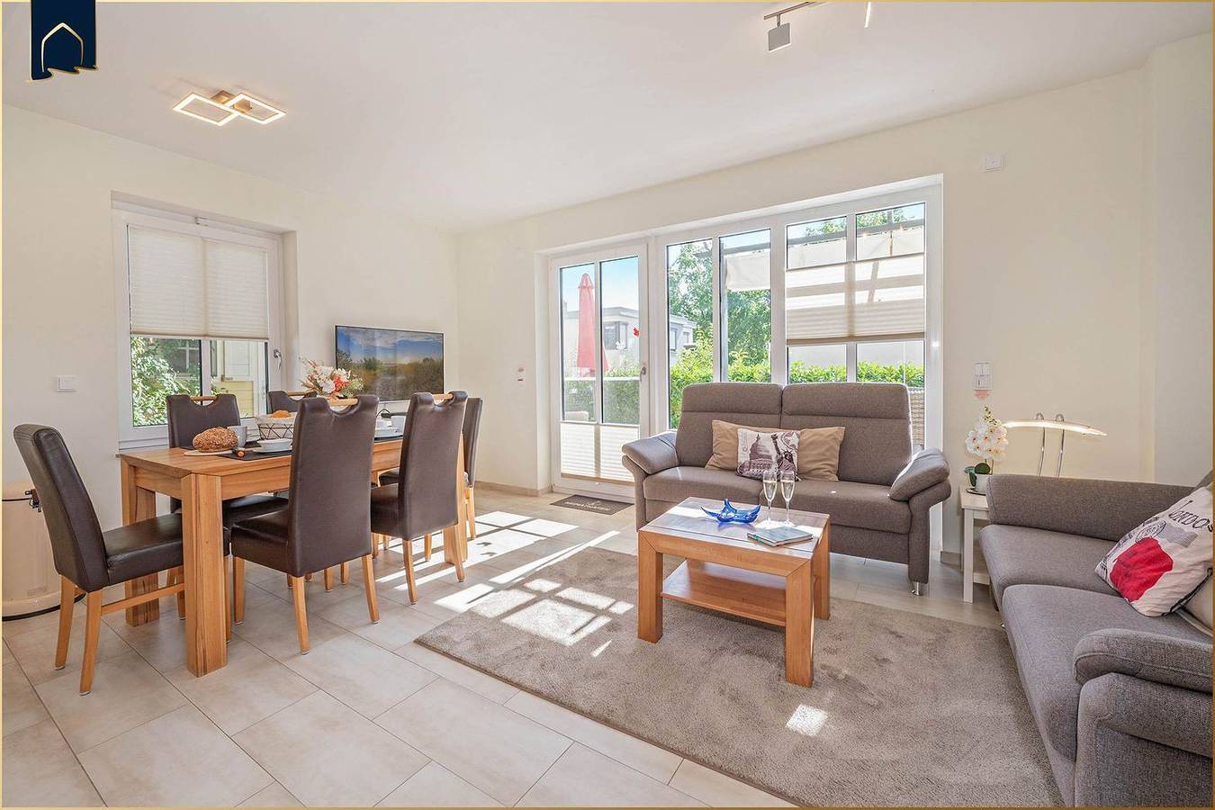 Modernes Ferienhaus in Korswandt mit großem Garten in Waldnähe in Gothensee, Korswandt