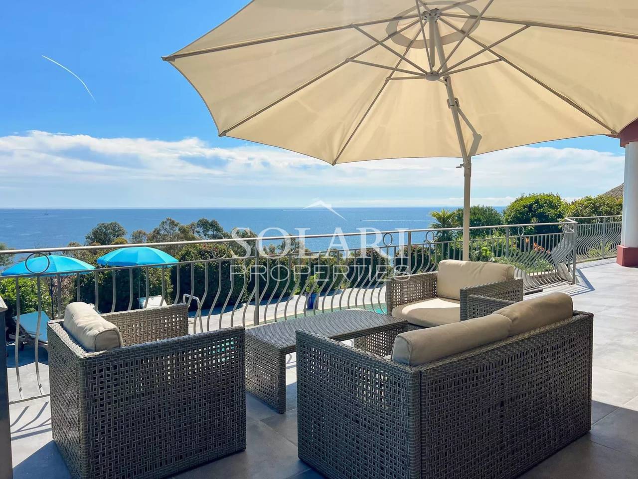 Ganze Wohnung, Ferienwohnung für 5 Personen mit Balkon/Terrasse in Saint-Raphaël, Massif de l'Esterel