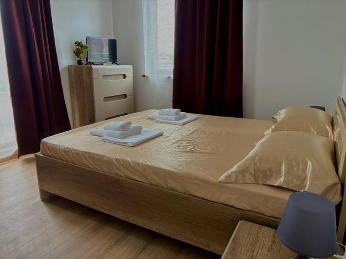 Apartament wakacyjny dla 4 osób, z Balkon i Taras oraz Widok w Primorsko
