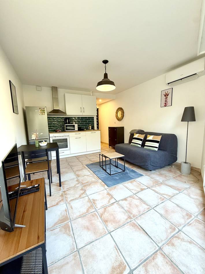 Estudio para 2 personas, con terraza - 1