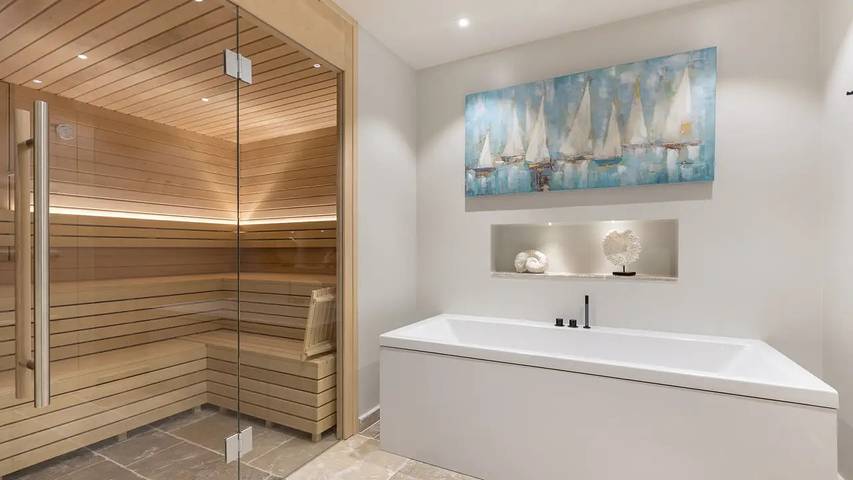 Ferienhaus mit Meerblick für 6 Personen, mit Sauna und Garten sowie Terrasse, mit Haustier auf Sylt - 4