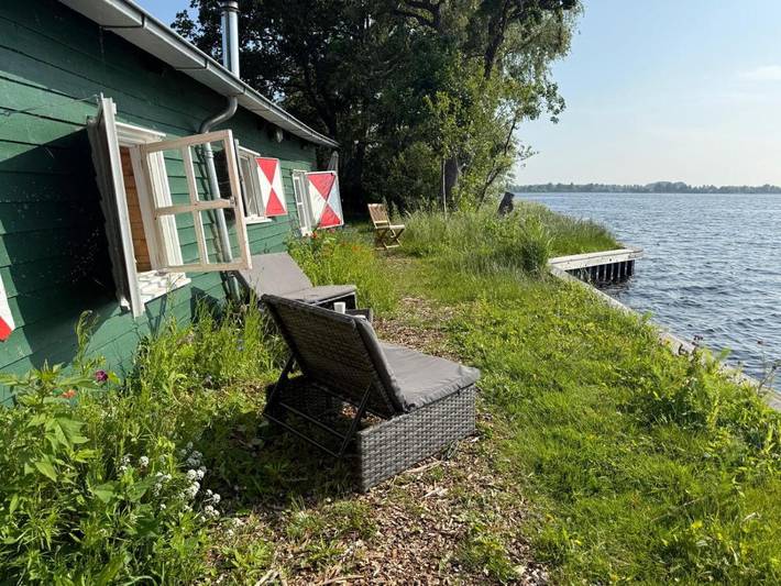 Camping voor 4 personen, with uitzicht op het meer and uitzicht as well as terras and tuin, met huisdier in Provincie Utrecht