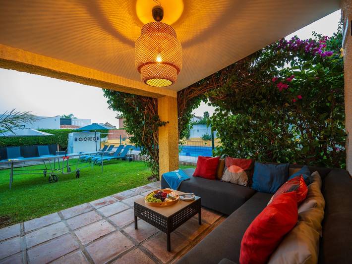 Ferienhaus für 8 Personen, mit Meerblick und Garten sowie Pool, mit Haustier in Marbella - 2