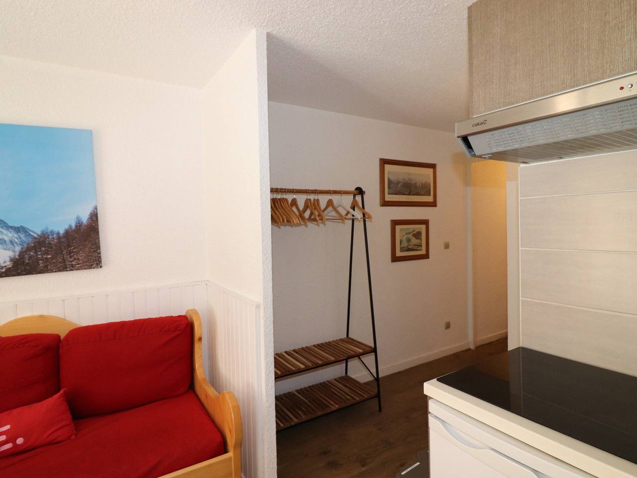 Entire studio, Renovated studio with balcony, near slopes, pets allowed in Tignes, Massif de la Vanoise