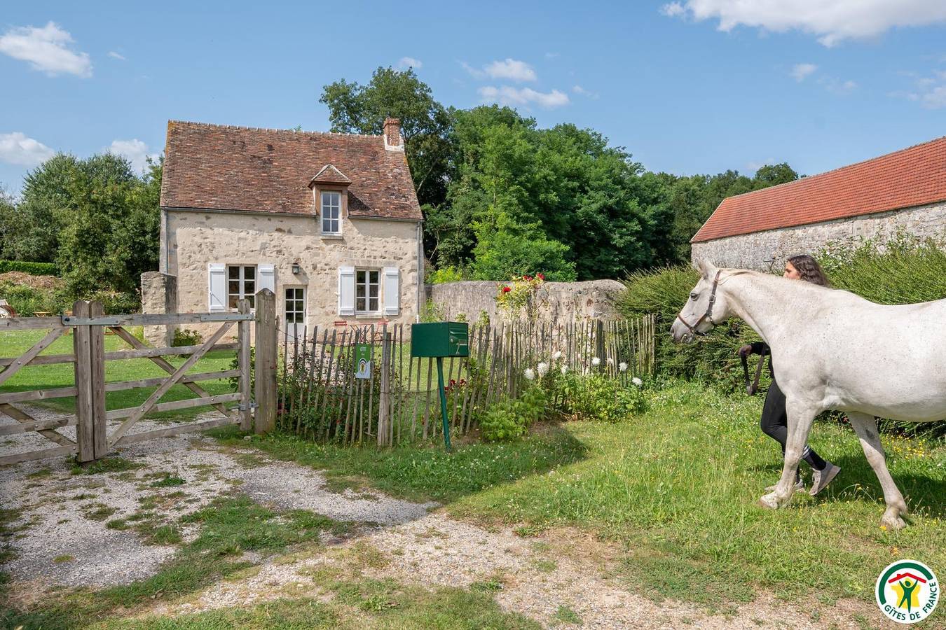 Le Logis de la Tour in Montépilloy, Río Oise
