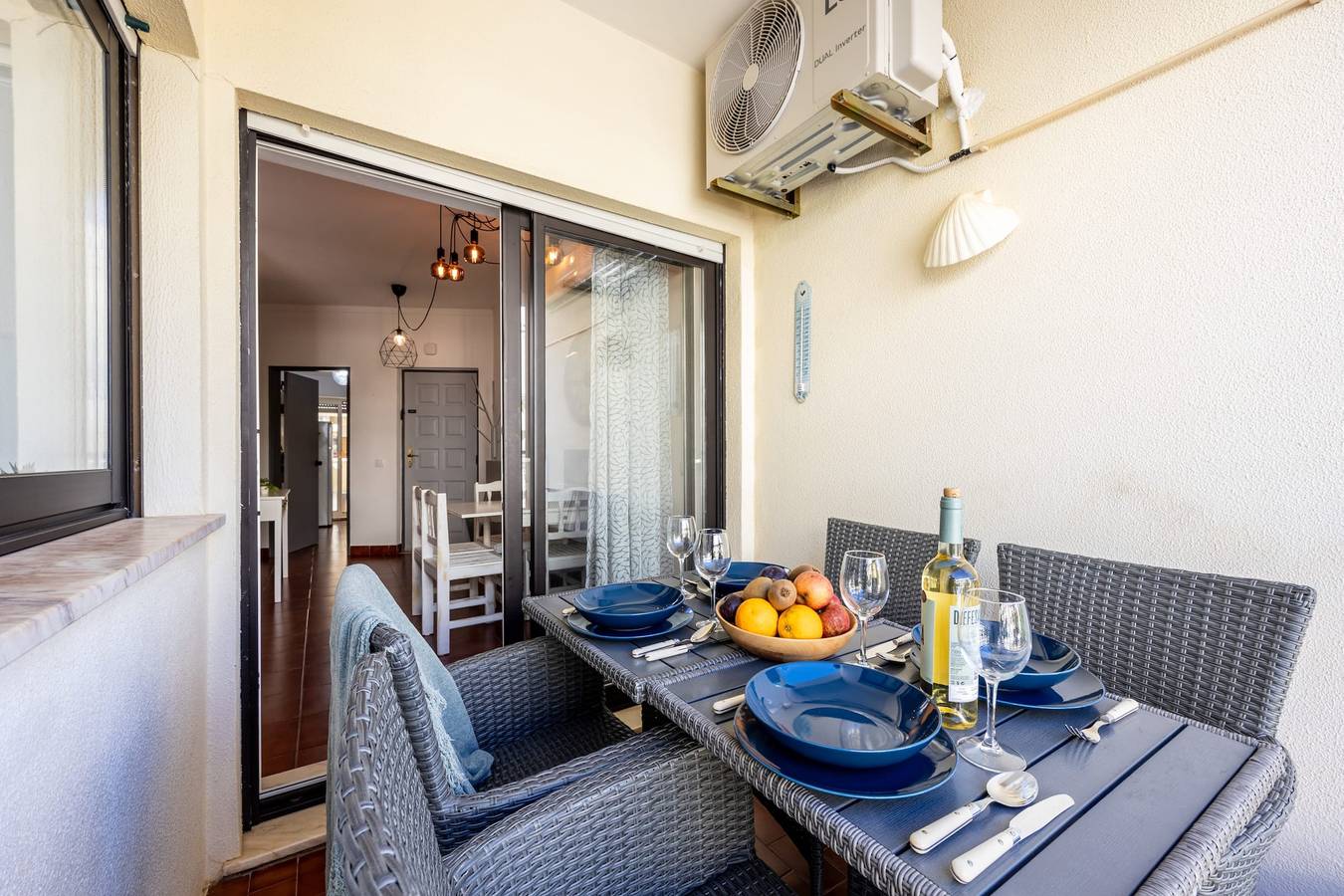 Ganze Wohnung, Ferienwohnung für 3 Personen mit Balkon in Alvor, Faro Distrikt