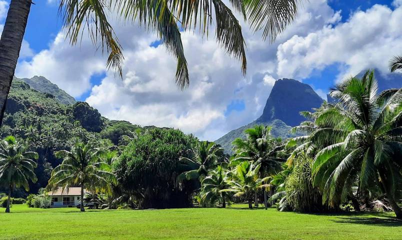 Location de vacances pour 6 personnes, avec jardin et balcon dans Mo'orea - 2