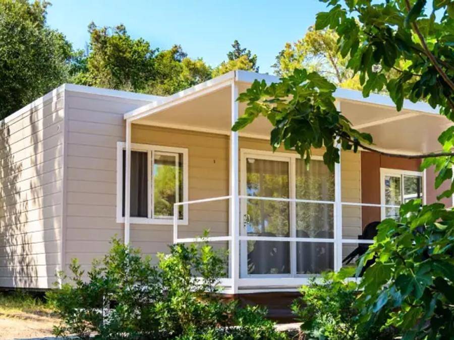 Camping La Scogliera - Mobilhome 7 personas - Tahití 4 Habitaciones 6/7 Personas Aire acondicionado in Santa Cesarea Terme, Provincia de Lecce