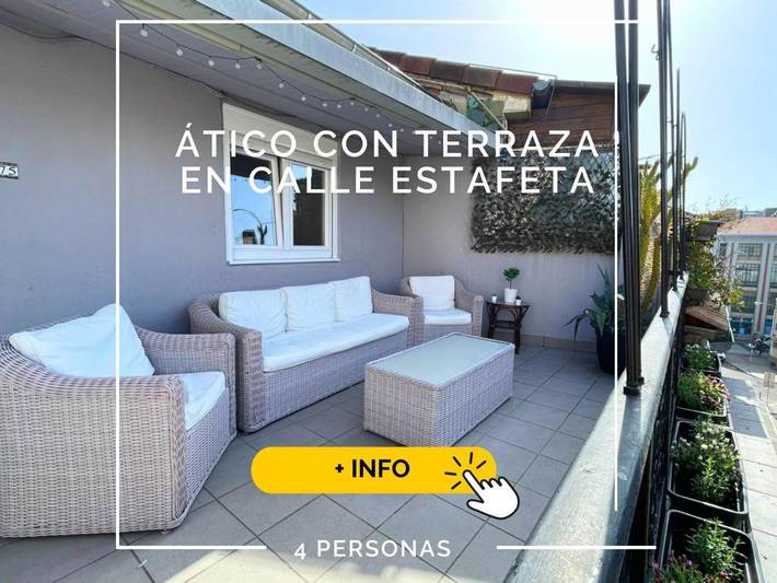 Apartamento de vacaciones para 4 personas, con terraza y vistas - 1