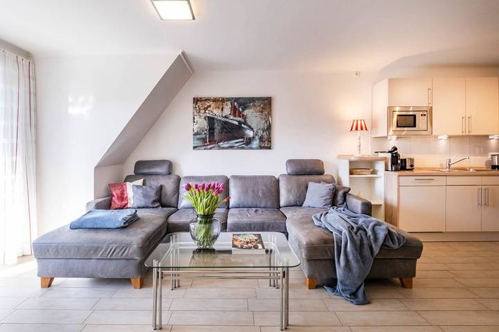 Ferienwohnung für 4 Personen, mit Balkon und Sauna - 1