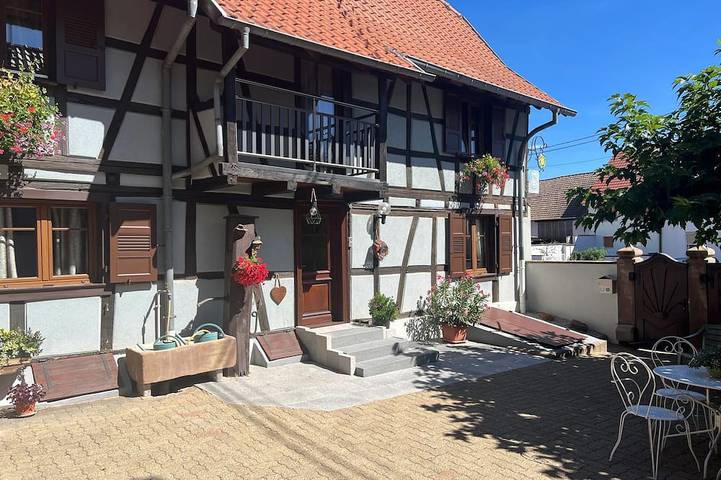 Location de vacances pour 5 personnes, avec Terrasse à Wingersheim
