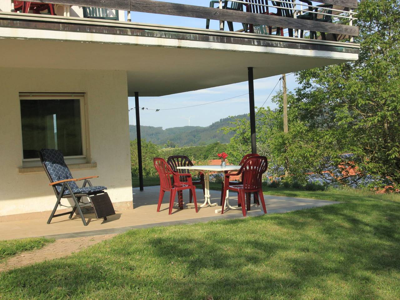 Ganze Wohnung, Apartment '60qm, 1 Schlafzimmer' mit Bergblick, gemeinsamer Terrasse und Wlan in Mühlenbach, Mittlerer Schwarzwald