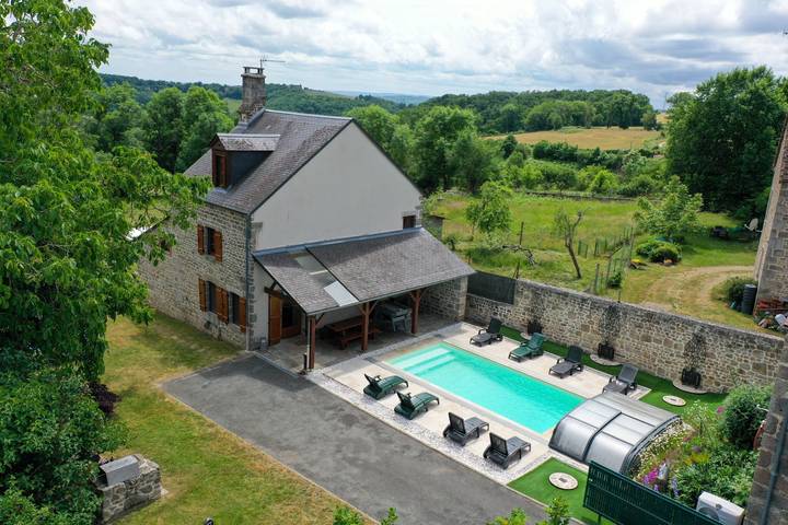 Gîte pour 5 personnes, avec terrasse et jardin ainsi que sauna et piscine dans la Creuse - 3