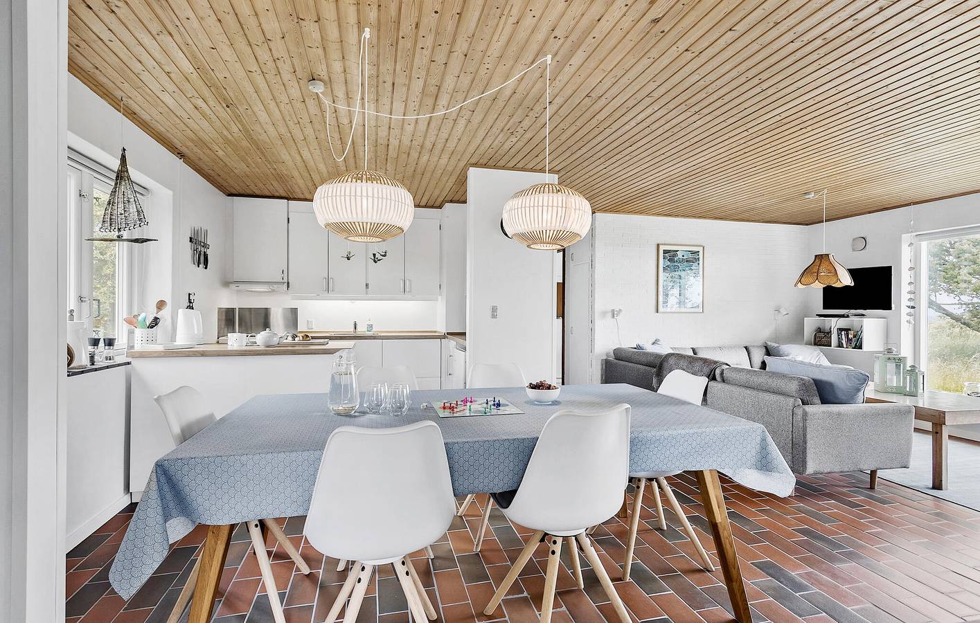 Ferienhaus für 6 Personen mit Terrasse in Nordstrand (Tranekær), Tranekær