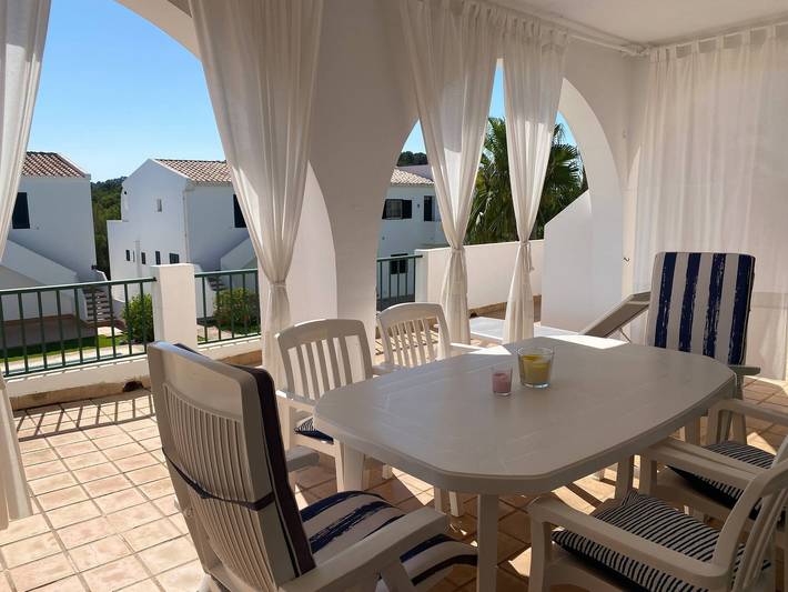 Appartement entier, Appartement de vacances pour 4 personnes avec jardin in Son Parc, Es Mercadal