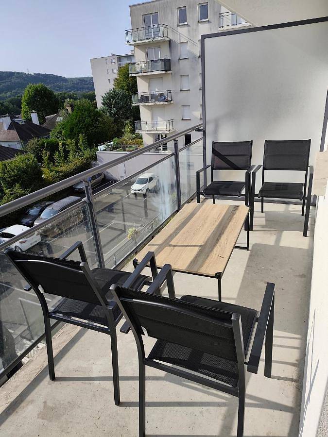 Gîte pour 2 personnes, avec balcon et vue à Déville-lès-Rouen - 3