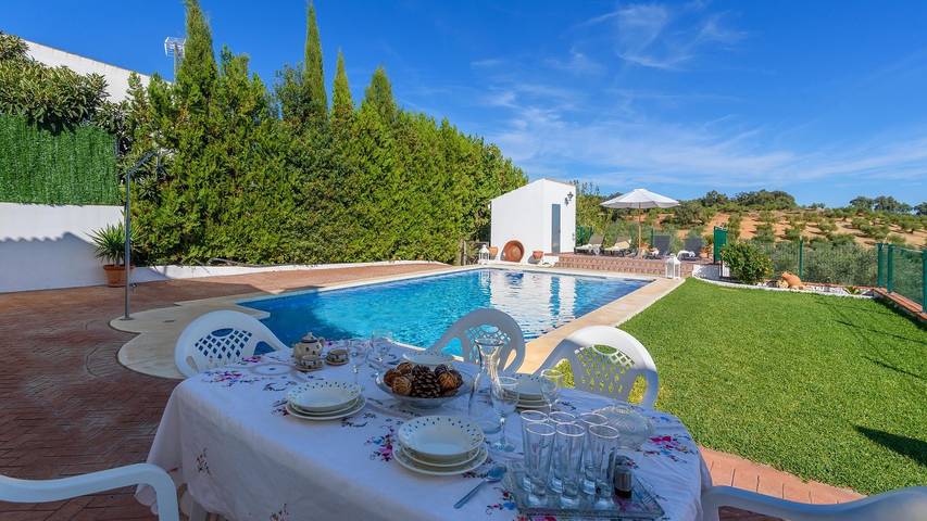 Chalet para 5 personas, con piscina y balcón/terraza, Se admiten mascotas en Sierra Norte de Sevilla - 3