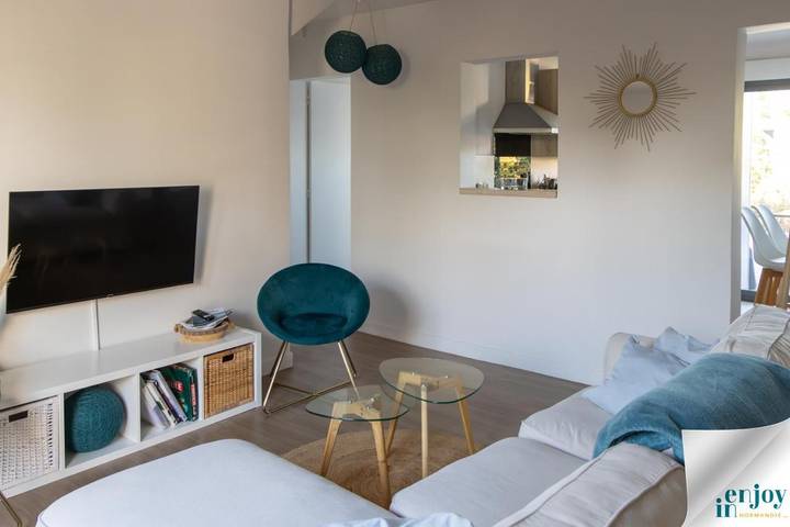 Location de vacances pour 4 personnes, avec jardin et vue, adapté aux familles à Agon-Coutainville - 4