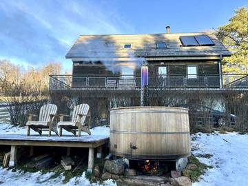 Gîte pour 8 personnes, avec sauna et terrasse ainsi que jardin et jacuzzi en Moselle