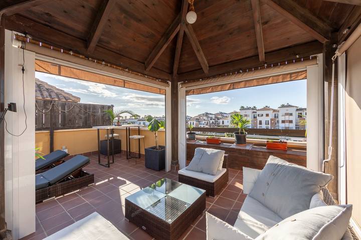 Holiday rental for 3 people, with Balcony and Garden as well as Children pool in Vera